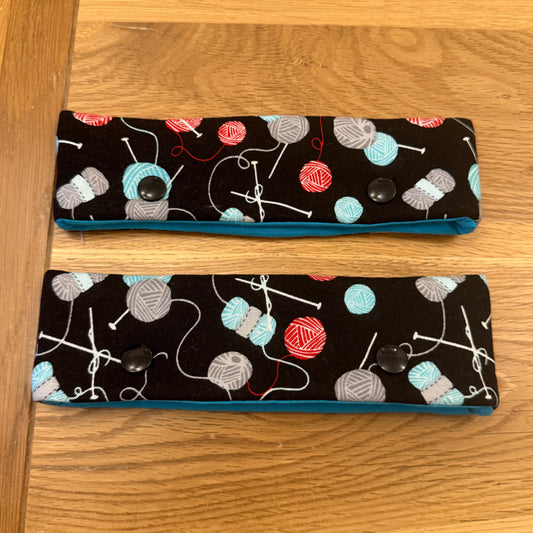 Yarn print DPN case / cosy