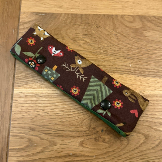 Woodland print DPN case / cosy