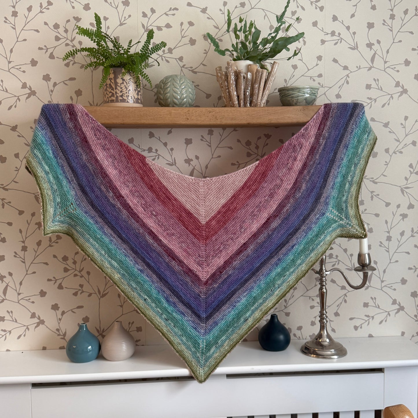 Dragon's Trove Shawl Knitting Pattern (PDF)