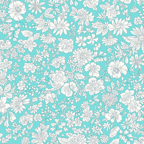 Emily Belle Mermaid Liberty Quilting Cotton Fabric