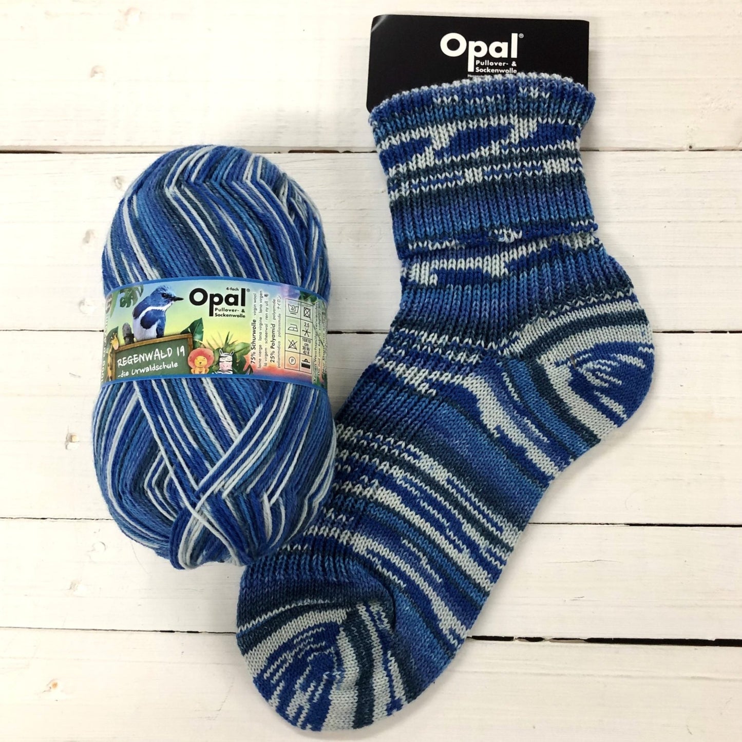 Opal Rainforest 11333 Willibald - 100g 4 ply