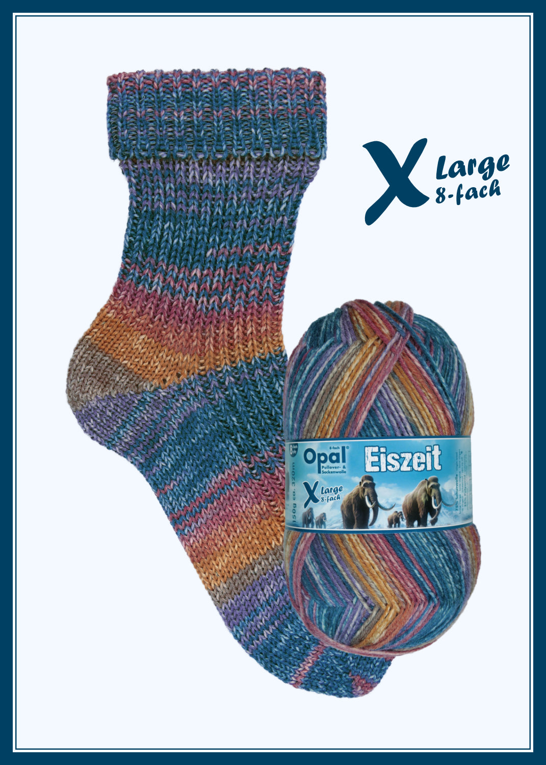 Opal Ice Age 11574 Mamouth - 150g DK