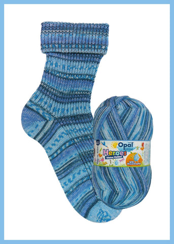 Opal Heroes 11540 Willi Wassertropfen (Water Droplet) - 100g 4 ply