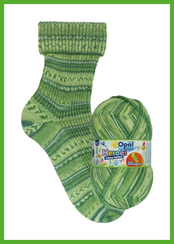 Opal Heroes 11547 Hans  Heupferdchen - 100g 4 ply