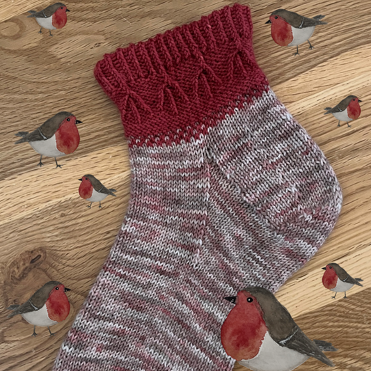 Rockin' Robin Sock pattern (PDF)
