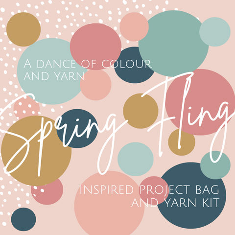 Spring Fling - Project Bag and Yarn set (PRE-ORDER)