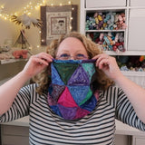 Triangulum Blanket and Cowl Pattern (PDF)