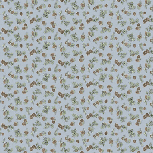 Wildwood Pine Cones Clothworks Quilting Cotton Fabric