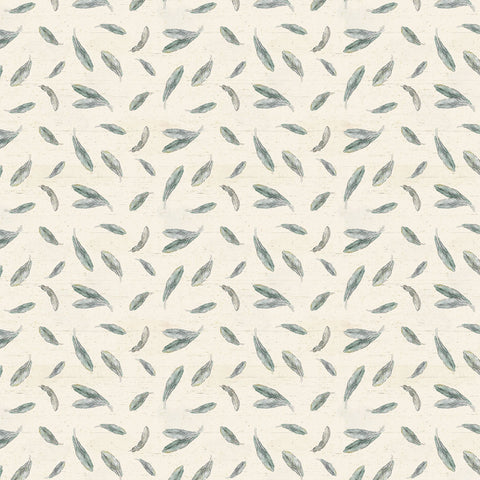 Wildwood Feathers Clothworks Quilting Cotton Fabric