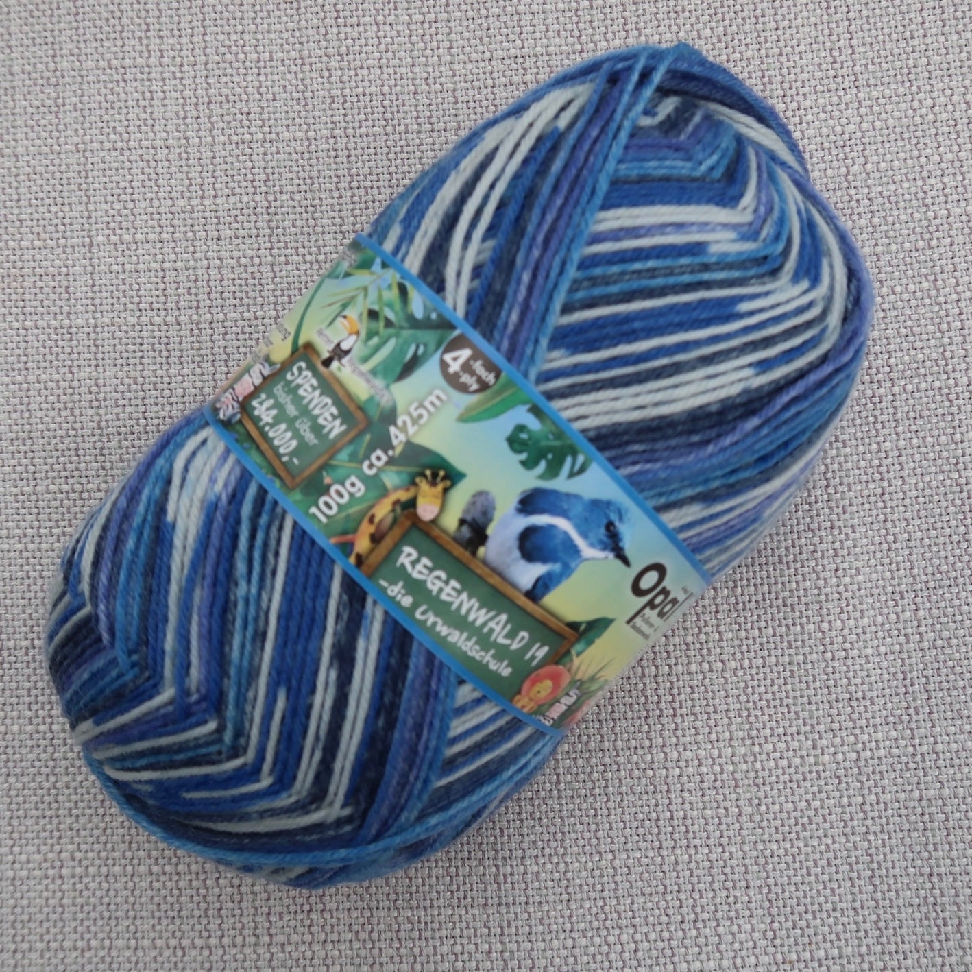 Opal Rainforest 11333 Willibald - 100g 4 ply