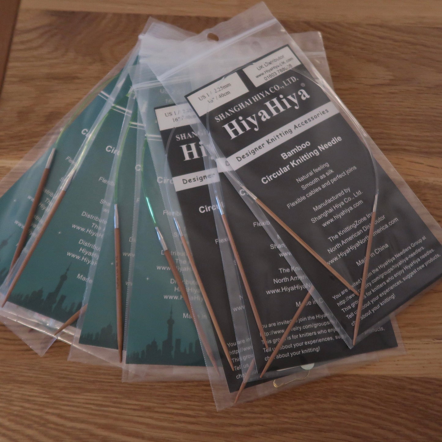 HiyaHiya Bamboo Fixed Circular needles