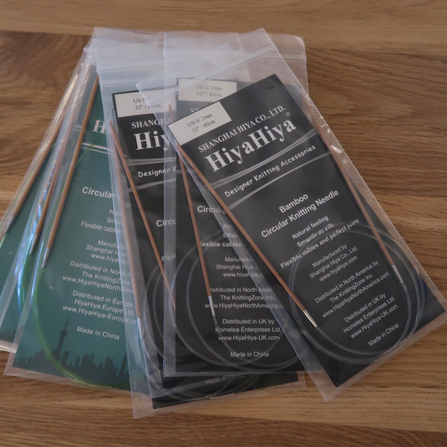 HiyaHiya Bamboo Fixed Circular needles