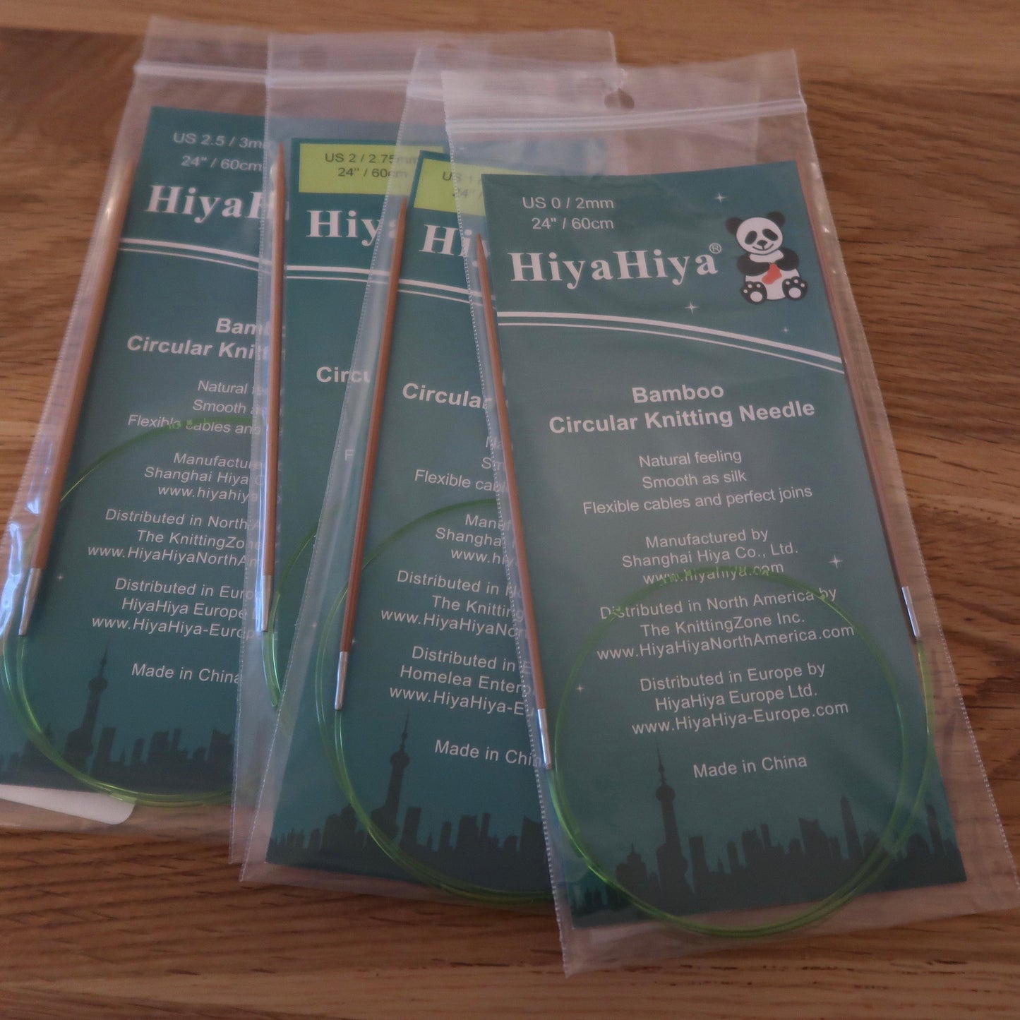 HiyaHiya Bamboo Fixed Circular needles