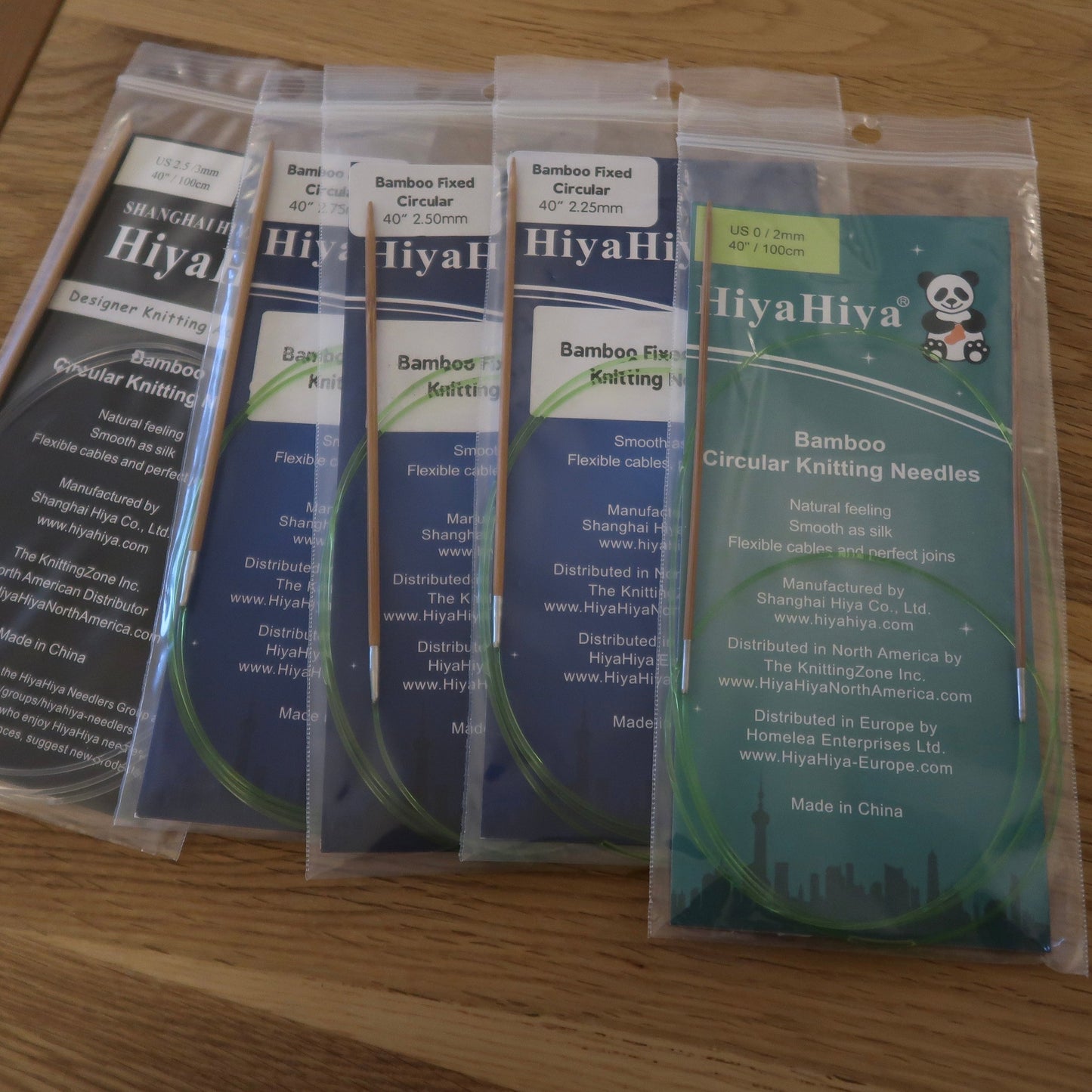 HiyaHiya Bamboo Fixed Circular needles