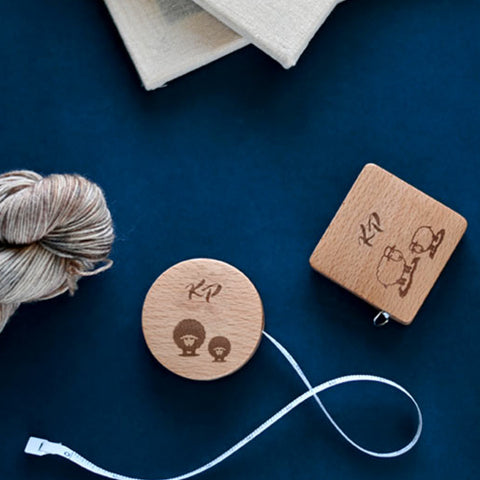 KnitPro Retractable Wood Encased Tape Measure