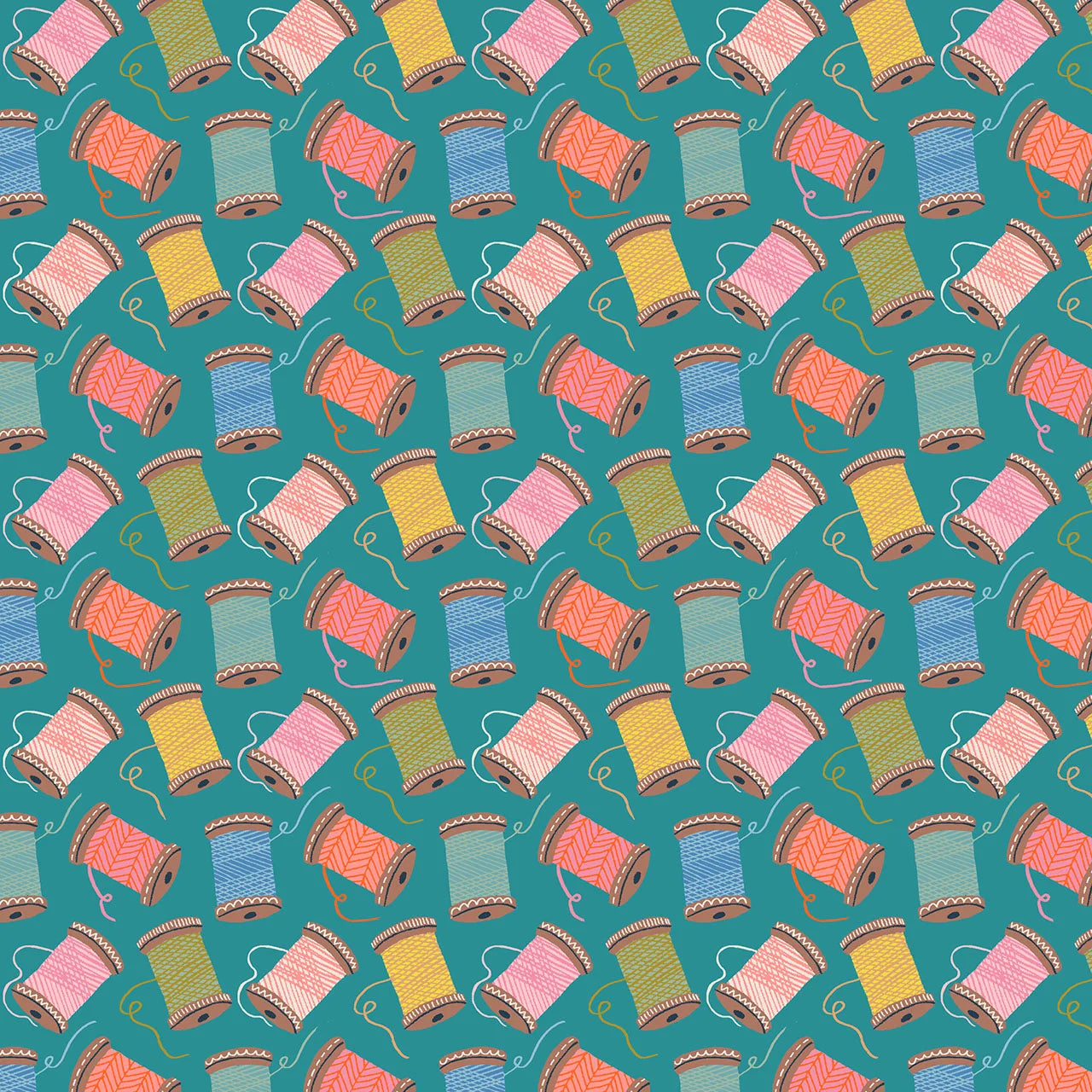 Country Sewing Club Thread and Ink Design Fabrics Fat quarter / eighth pack