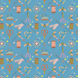 Country Sewing Club Thread and Ink Design Fabrics Fat quarter / eighth pack