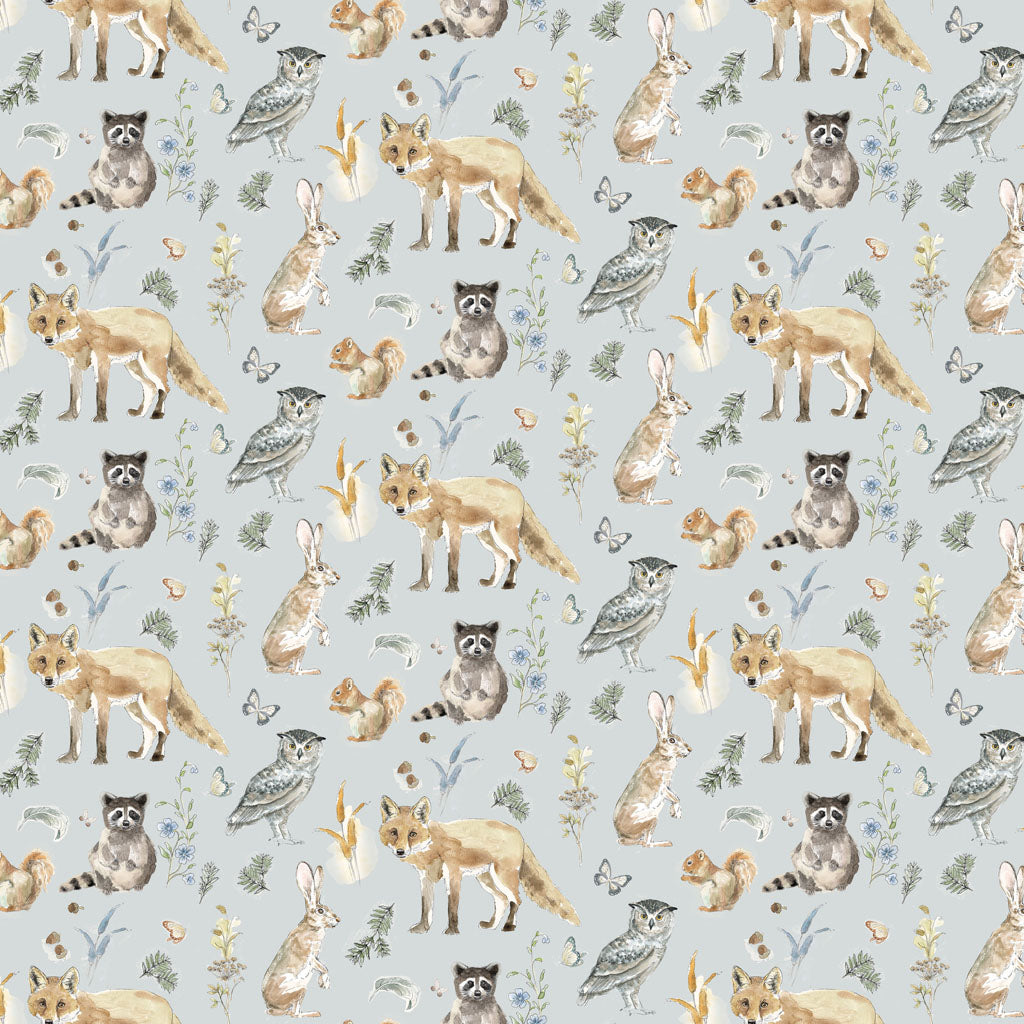 Wildwood Animals Clothworks Quilting Cotton Fabric