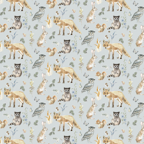 Wildwood Animals Clothworks Quilting Cotton Fabric