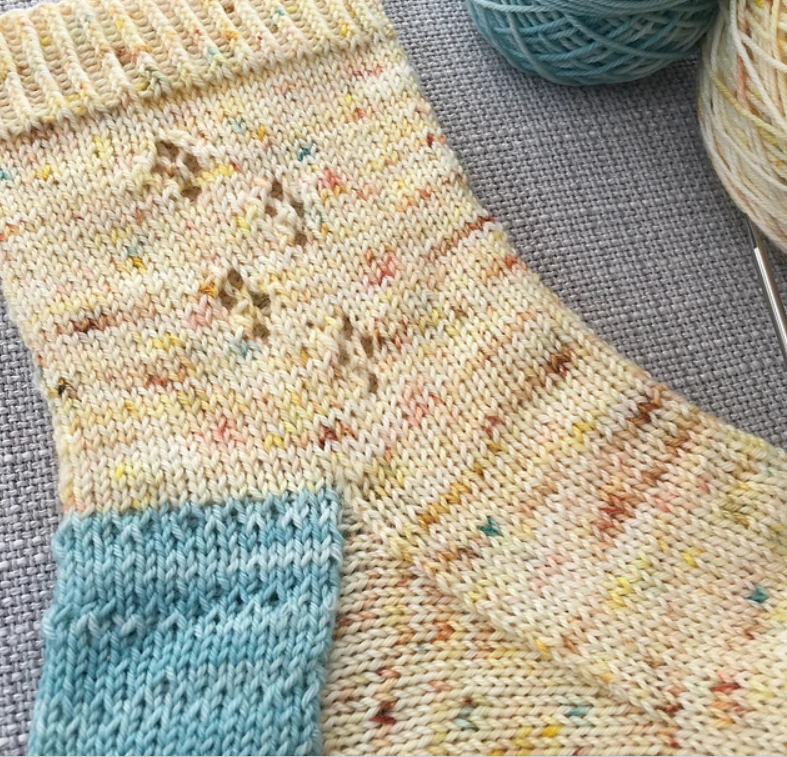 Buttercup Sock Pattern (PDF)