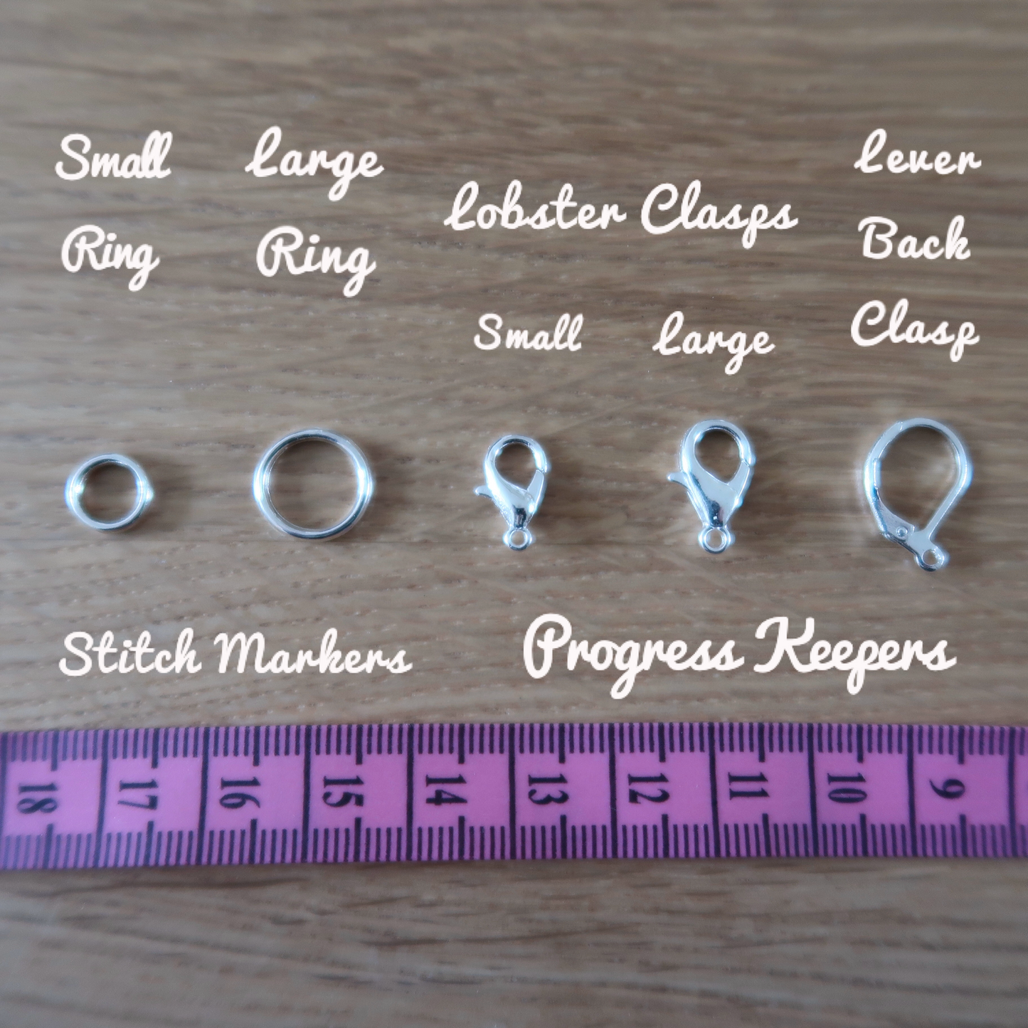 Halloween themed stitch marker or progress keepers (set of 3) Haunted house / Cauldron / Pumpkin