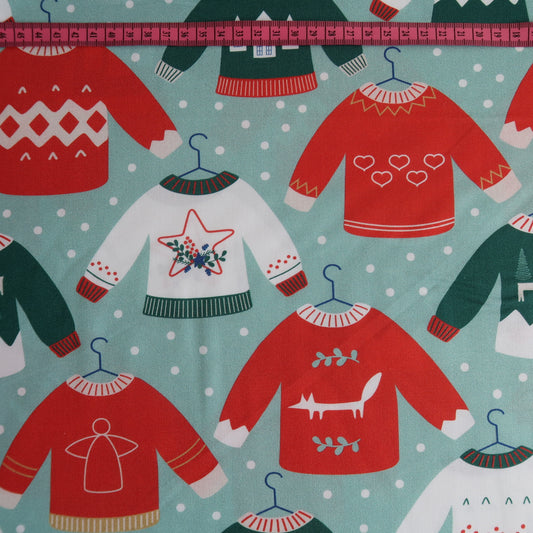 Christmas Jumper Print Fabric