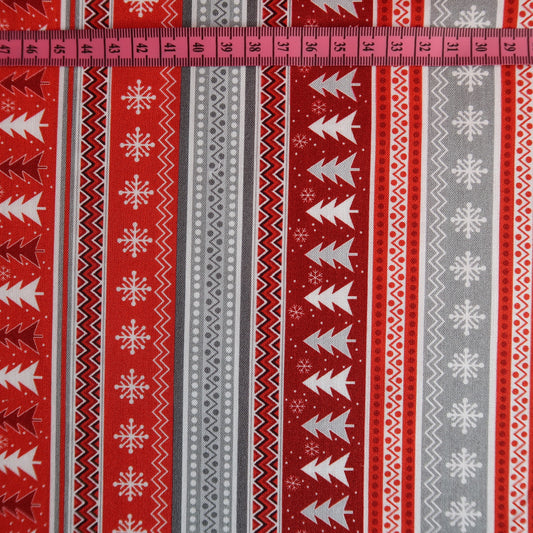 Nordic Stripe Print Fabric