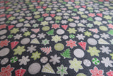 Christmas Biscuits Print Fabric