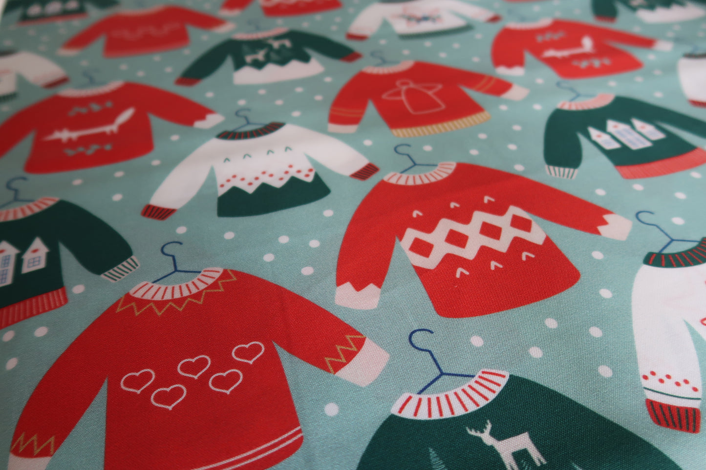 Christmas Jumper Print Fabric