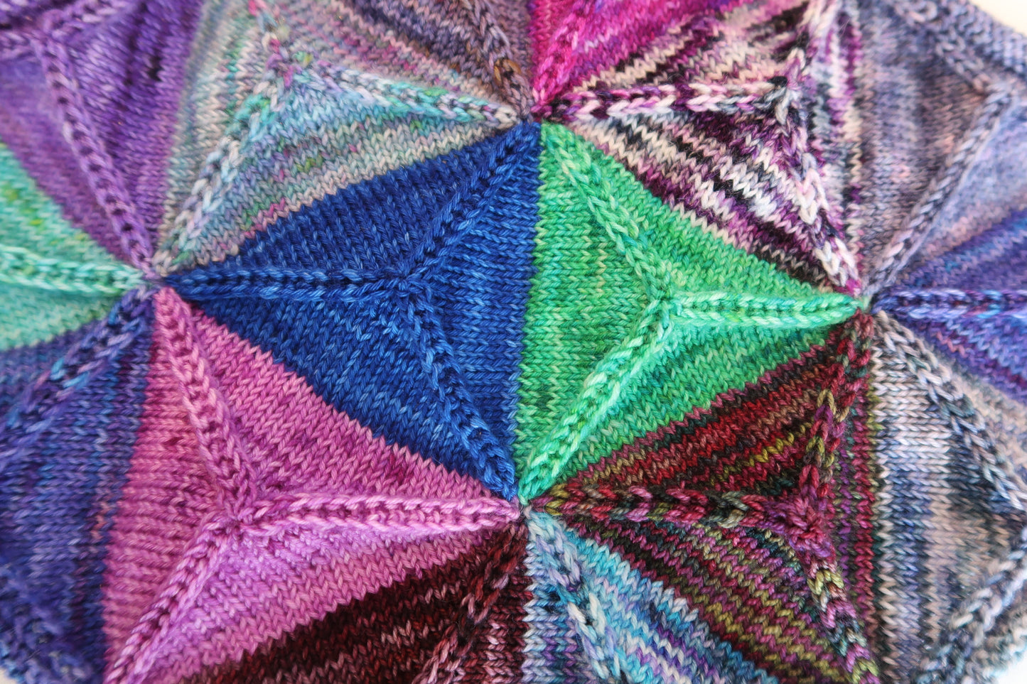 Triangulum Blanket and Cowl Pattern (PDF)