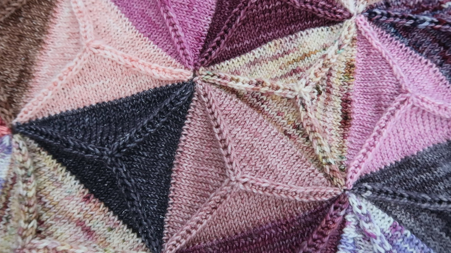 Triangulum Blanket and Cowl Pattern (PDF)