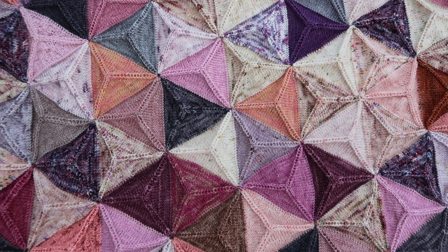 Triangulum Blanket and Cowl Pattern (PDF)