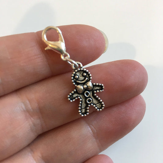 Gingerbread stitch marker / progress keeper