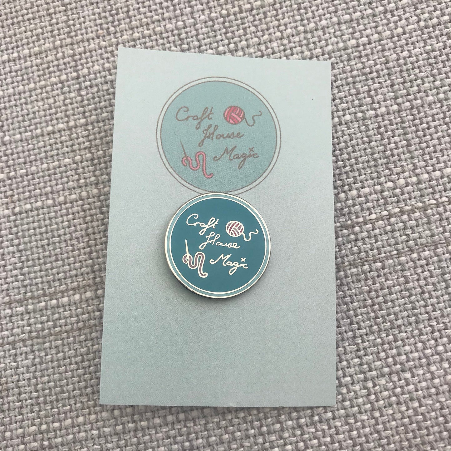 Craft House Magic hard enamel pin badge