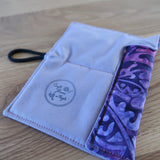 Purple Batik Circular Needle case