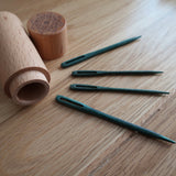 Knit Pro Darning needles set with wooden tube