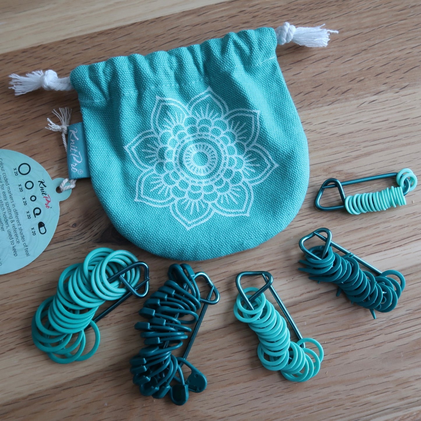 Knit Pro The Mindful collection Mega pack of 100 stitch markers
