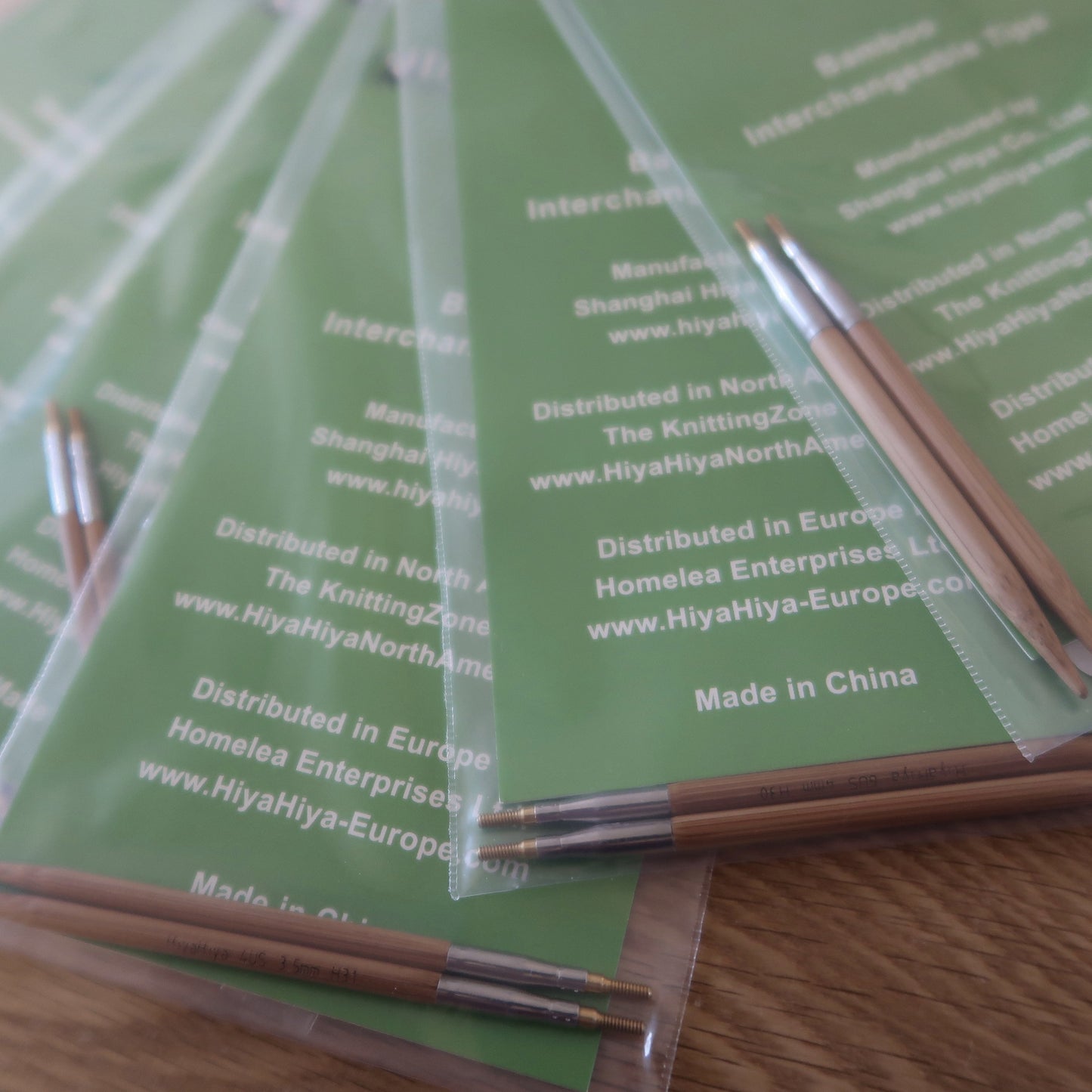 HiyaHiya BAMBOO inter-changeable needle tips