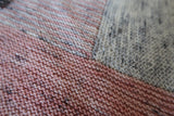 'Right Around the Corner' Shawl Yarn kit in Pink and Grey