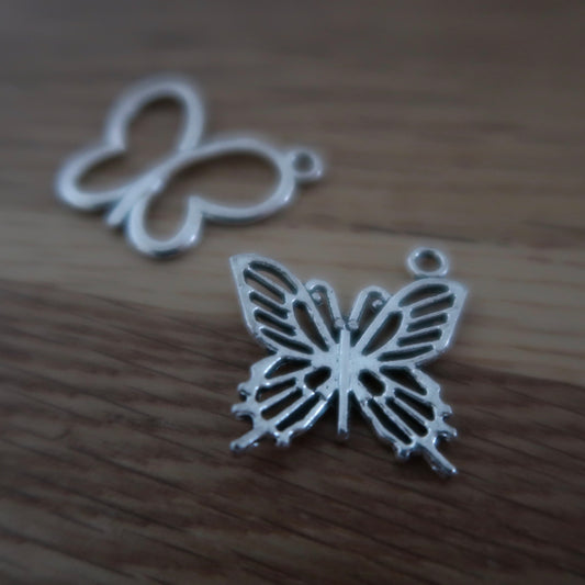 Butterfly stitch markers or progress keepers (set of 2)
