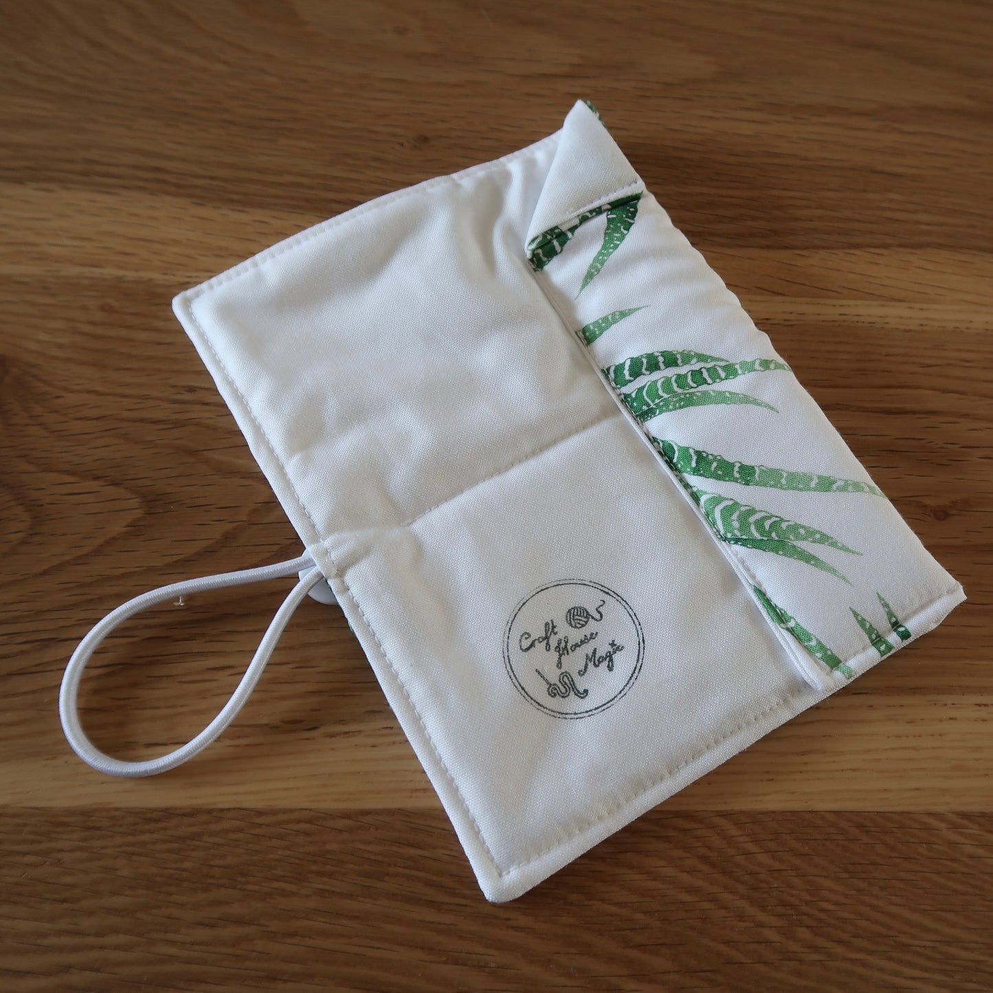 Succulent print Circular Needle case