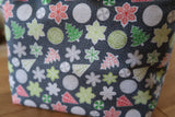 Christmas Biscuits Print Project Bag