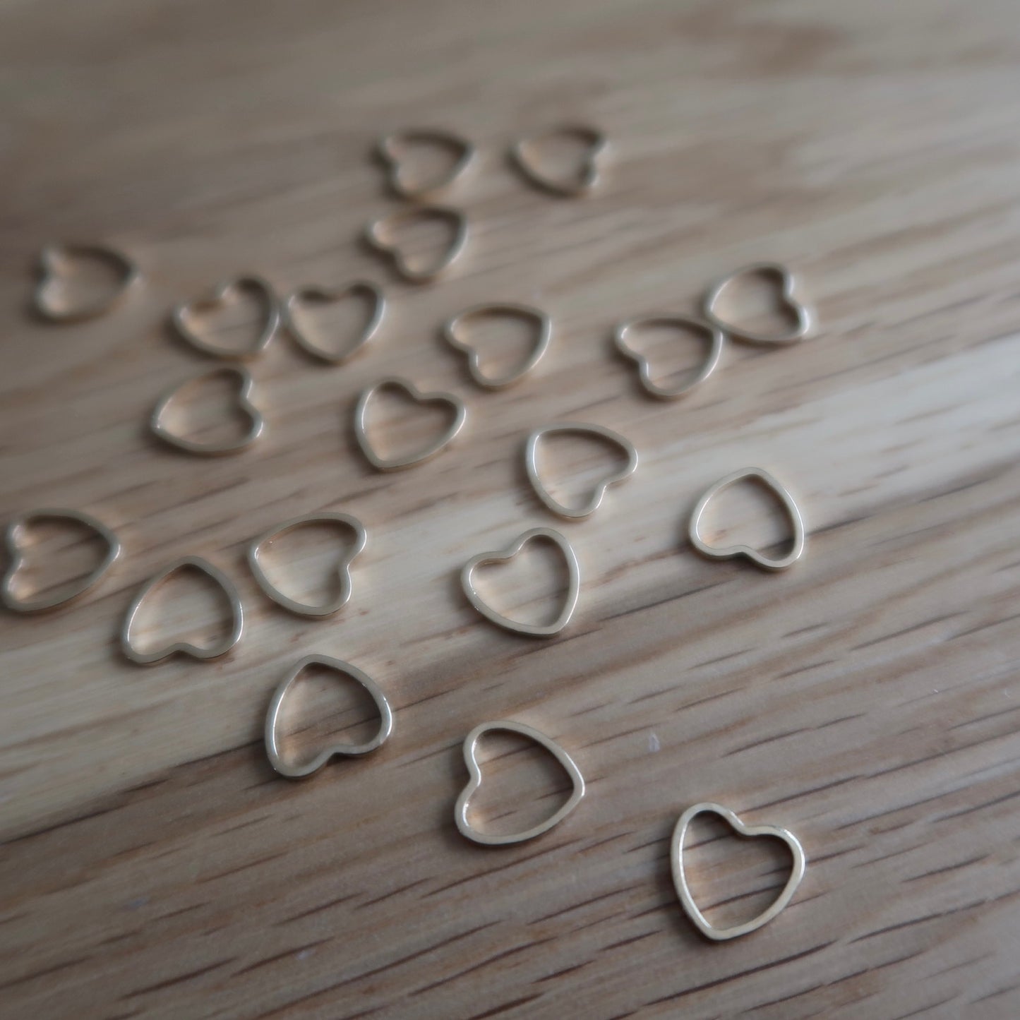 Heart Stitch markers (set of 20)