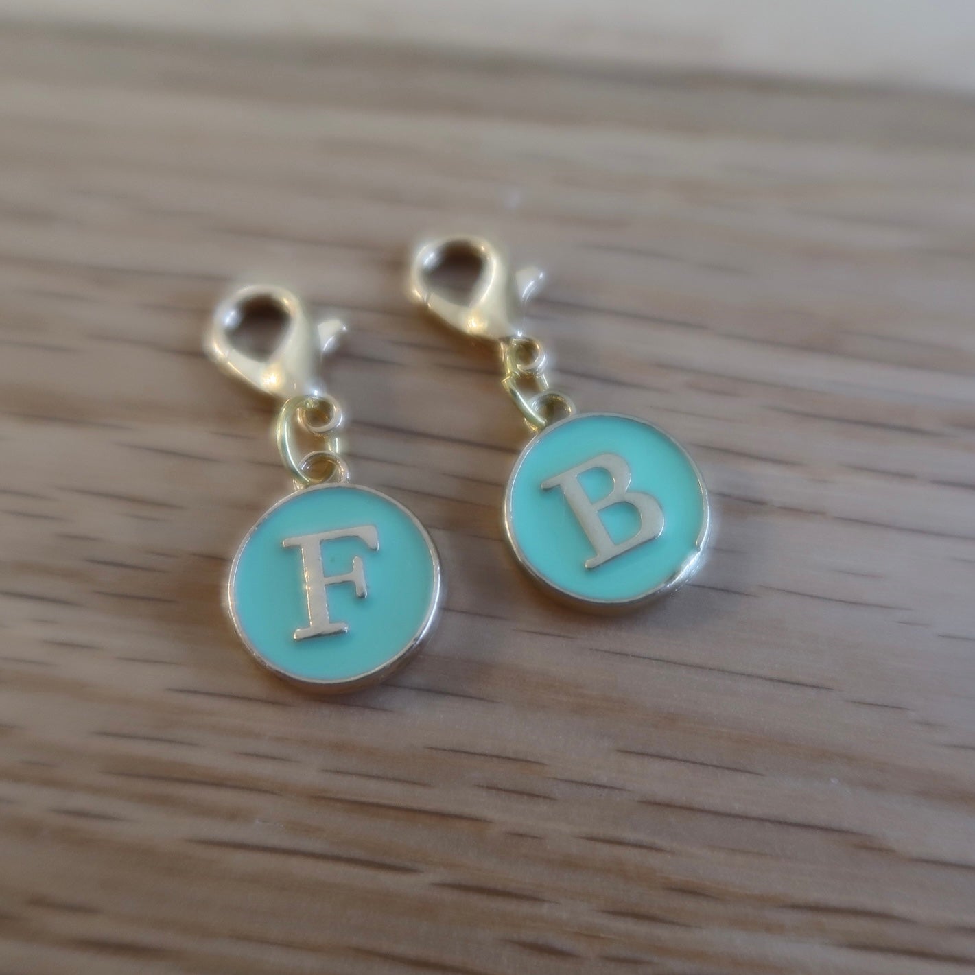 Enamel Front and Back progress keepers (set of 2)
