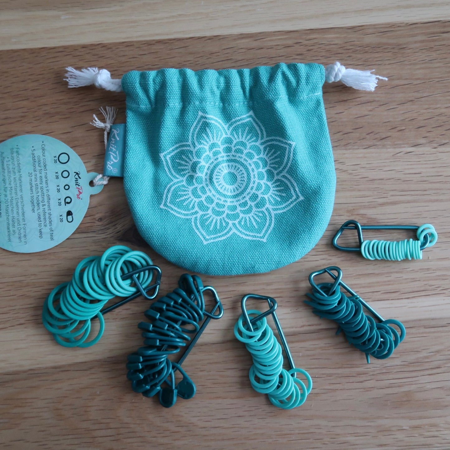 Knit Pro The Mindful collection Mega pack of 100 stitch markers