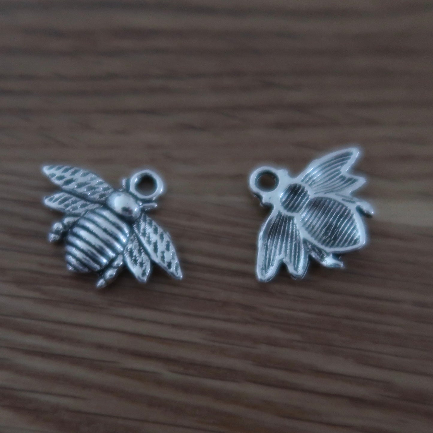 Bee stitch markers or progress keepers (set of 2)