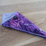 Purple Batik Scissor Case