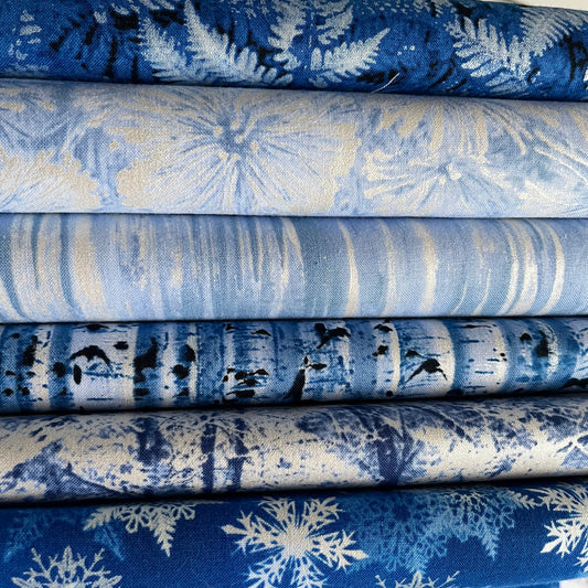 Winter Frost Fat quarter pack