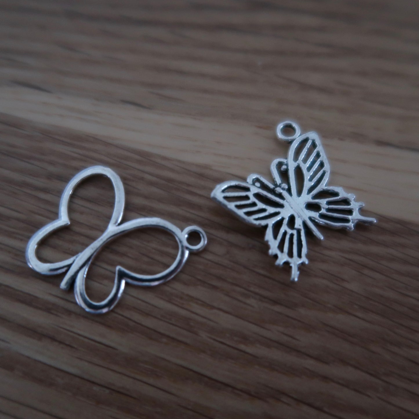 Butterfly stitch markers or progress keepers (set of 2)