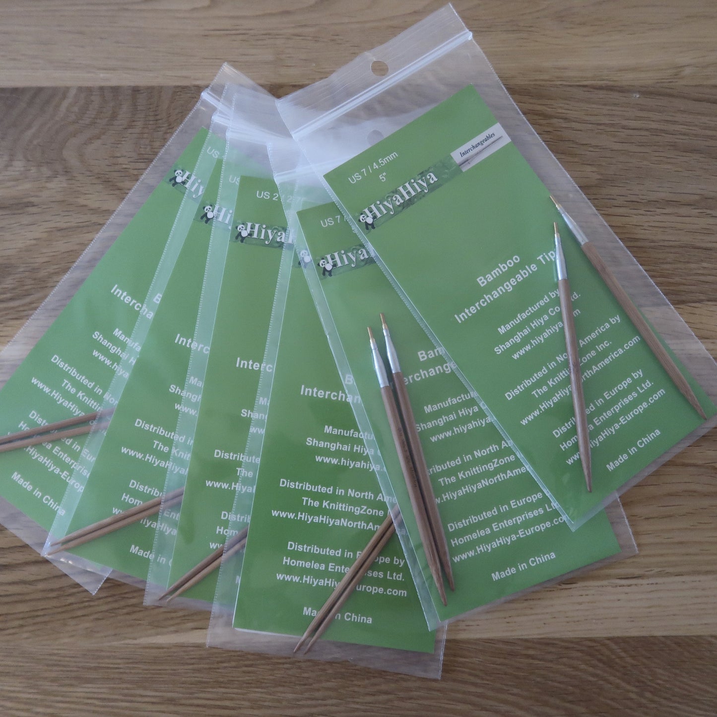 HiyaHiya BAMBOO inter-changeable needle tips
